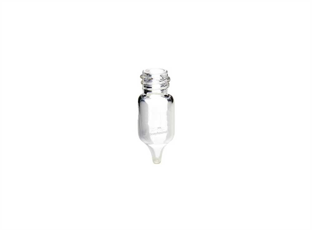 Picture of 1.1mL Screw Top Vial with Tapered Bottom, Clear Glass, 8-425 Thread